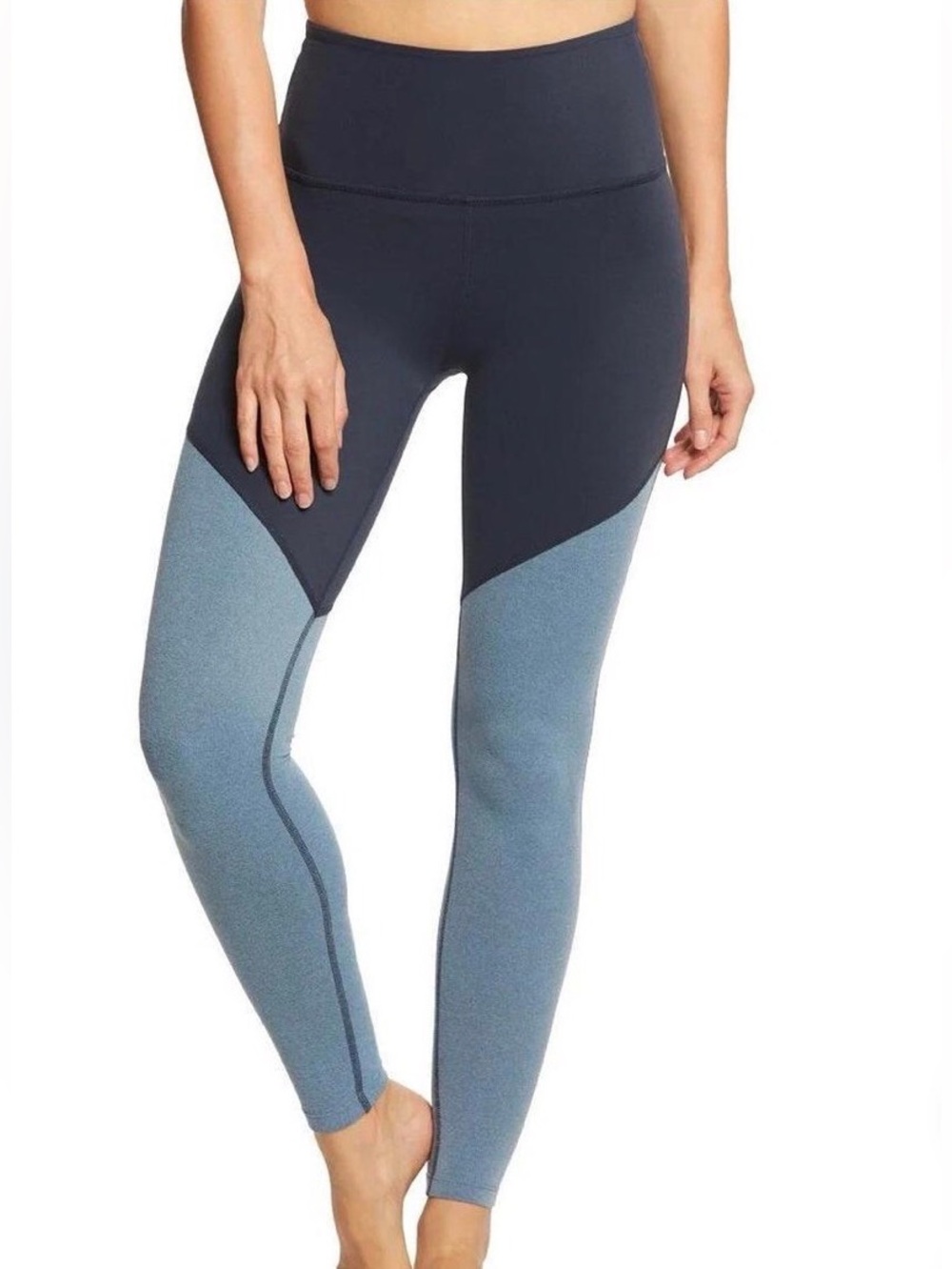 BEYOND YOGA Angled Color Block Leggings